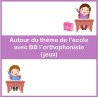 Autour du thème de l'école avec BB l'orthophoniste - JEUX